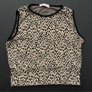 WOMAN LEOPARD TOP T-SHIRT / S-M / ONE SIZE / NEW / OFFERS 🫶🏻